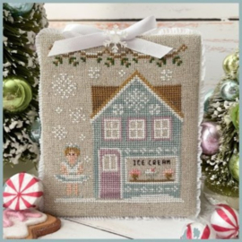 Country Cottage Needleworks - "Snow Queen's Ice Cream Parlor" (Nutcracker Village nr. 5)