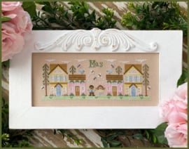 Country Cottage Needleworks  - "Monthly Mini Village - May Mini Village"
