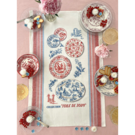 Les Brodeuses Parisiennes - Torchon "Collection Toile de Jouy" (linnen)