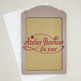 Atelier Bonheur du Jour - Houten kader (sepia)
