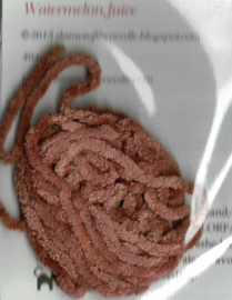 Dames of the Needle -  Fijne chenille - kleur" Watermelon Juice"