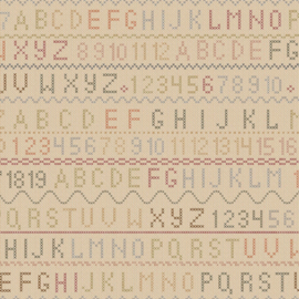 Stoffen - "Haberdashery Dawn Heese Sampler Multi"  (Marcus Fabrics)
