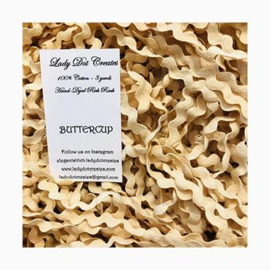 Lady Dot Creates - Rick Rack - kleur "Buttercup"