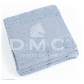 DMC - Serviette éponge (ref CL084B-137) - Bleu nuage