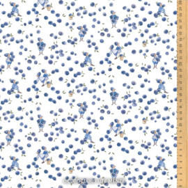 Tissu Acufactum - "Blueberry Gnomes"
