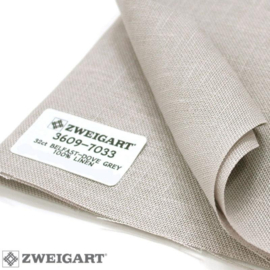 Precut - Zweigart - Belfast - kleur 7033 (dove grey)