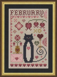 Happiness is HeartMade - "February Cat"