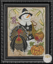 Cottage Garden Samplings - "The Pilgrim" (The snowman Collector nr. 12)