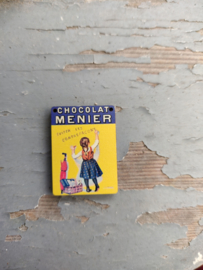 Atelier Bonheur du Jour - Oude reclamebord "Chocolat Menier"