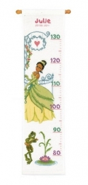 Vervaco - 2575/70.946 - Princess and the frog (groeimeter/toise)
