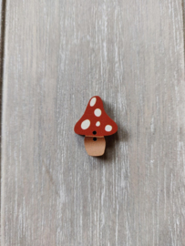 Atelier Bonheur du Jour - Bouton "Champignon rouille"