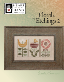 Heart in Hand - "Floral Etchings 2"