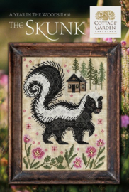 Cottage Garden Samplings - "A year in the woods II -  The Skunk  (nr. 10)"