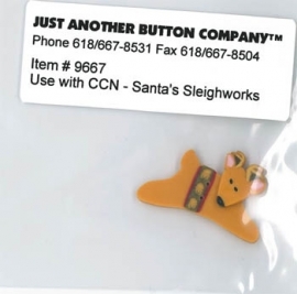Just another button - Santa`s village nr. 9 (Santa`s Sleighworks)