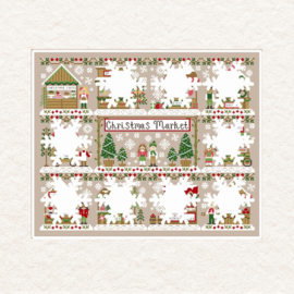 Country Cottage Needleworks  - "Christmas Market - Christmas Market Banner"