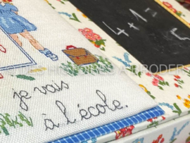 Des Histoires à broder - "Je vais à l'école (pakket)