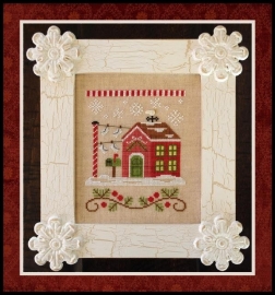 Country Cottage Needleworks - Santa`s House - North Pole Post Office (nr. 3)