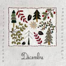 Un chat dans l'aiguille - Eeuwigdurende Kalender - "Décembre - December"