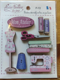 Atelier Bonheur du Jour - "Mon atelier" (P-72)