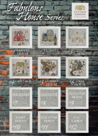 Cottage Garden Samplings - "Tree House (Fabulous House Series nr. 6)
