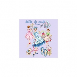 Les Brodeuses Parisiennes - Défilé de mode nr. 1 "Fleurs"
