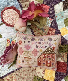 Pansy Patch Quilts and Stitchery - "Peony House" (Houses on Wisteria Lane Series nr. 3)