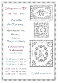 Marjorie Massey - Monogrammes fleuris I