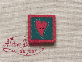 Atelier Bonheur du Jour - Mini patch coeur