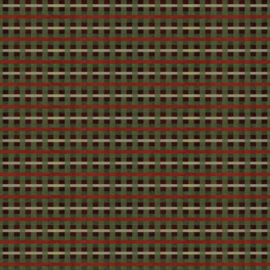 Riley Blake  - Teresa Kogut "Up on the Housetop - Plaid Green"