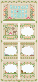 Country Cottage Needleworks - Forest Banner (Welcome to the Forest  nr. 1)