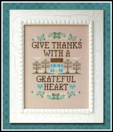 Country Cottage Needlework - Give Thanks
