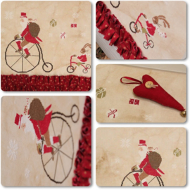 Madame Chantilly - Santa on the bike