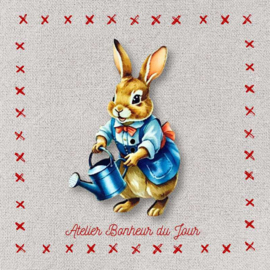 Atelier Bonheur du Jour - "Suzanne la lapine jardinière""