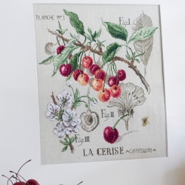 Les brodeuses Parisiennes - Etude aux cerises de Veronique Enginger (aïda)