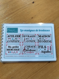 Brin par Brin - "Les enseignes de  brodeuses"