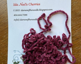 Dames of the Needle -  Fijne cotton chenille - kleur "Ida Neel's Cherries"
