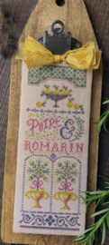 Summer House Stitche Works - Poire & Romarin (Pear & Rosemary - The French Kitchen)