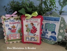 Des Histoires à broder - Planche bouton " Petit Bambin" (kit)