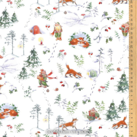 Acufactum stoffen - "Gnomes and Foxes"