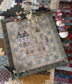 Pansy Patch Quilts and Stitchery - "Enchanted Winter Sampler"