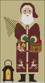 Twinpeak Primitives - Santa with Lantern