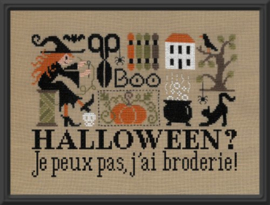 Jardin Privé - Je peux pas j'ai broderie ! 