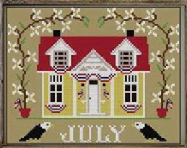 Twinpeak Primitives - "I"ll be home series - July Cottage"