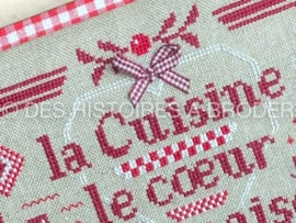Des Histoire à broder - "Dans ma cuisine" (kit)