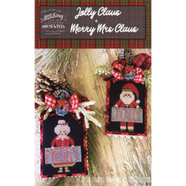 Stitching with the Housewives - Jolly Claus & Merry Mrs Claus