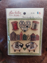 Atelier Bonheur du Jour - "Welcome" (P-76)