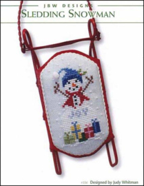 JBW Designs -  Sledding Snowman