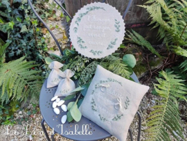 Le Lin d'Isabelle - Ringkussen "Eucalyptus"