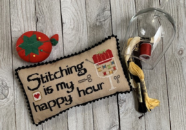 Needle Bling Designs "Stitching is my Happy Hour"