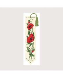 Le Bonheur des Dames - réf. 4516 - "Coquelicots" (marque-page)